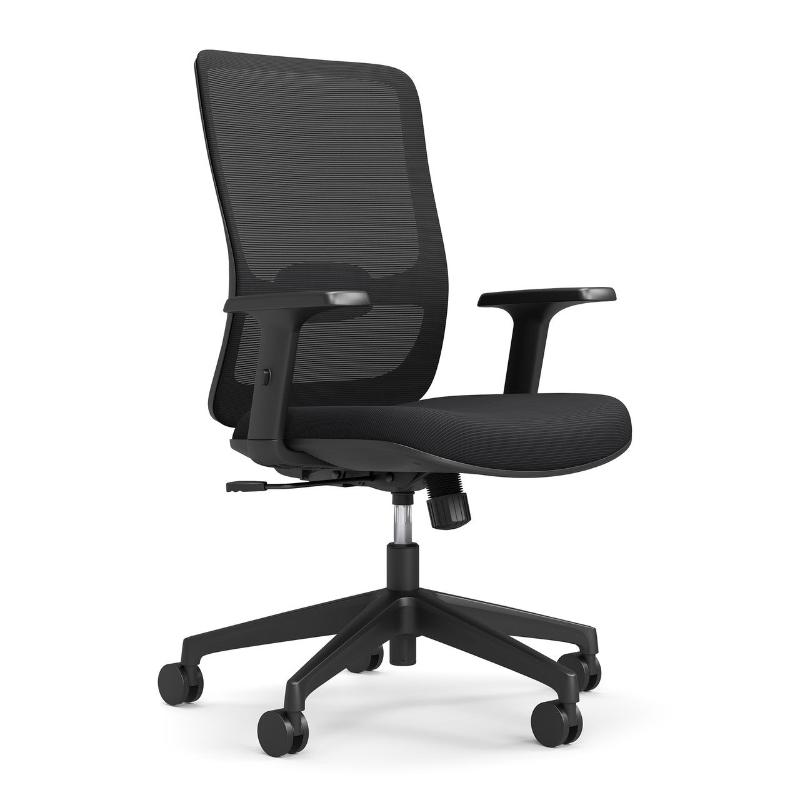 OfficeSource | Orion | Mesh Back Task Chair with Black Frame