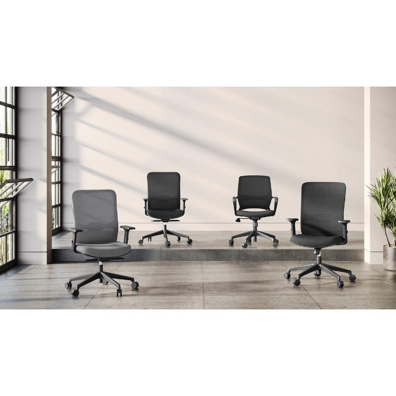 OfficeSource | Orion | Mesh Back Task Chair with Black Frame