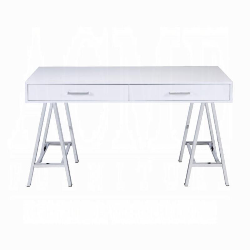 Coleen Writing Desk with USB – Sleek Design, Modern Functionality