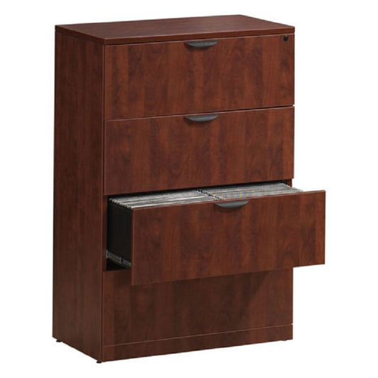 OS Laminate Lateral Files 4 Drawers Lateral File Cabinet freeshipping - Barnhill Desk