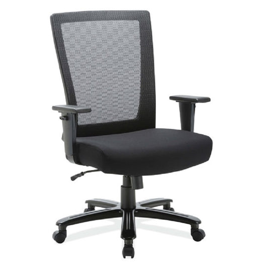 Mesh Back w/ Black Fabric Seat F58/M86 Big & Tall Chair freeshipping - Barnhill Desk