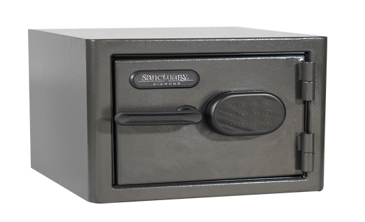 DIAMOND SERIES – BIOMETRIC .75 CU FT HOME AND OFFICE SAFE freeshipping - Barnhill Desk