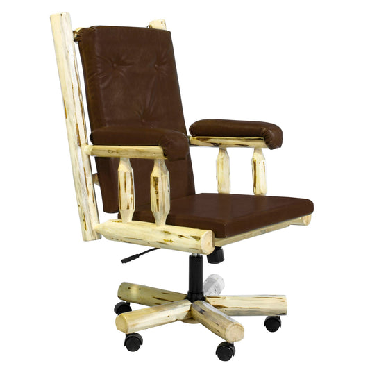 Montana Collection Upholstered Office Chair, Ready to Finish freeshipping - Barnhill Desk