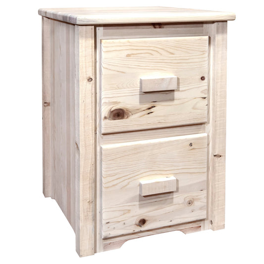 Homestead Collection 2 Drawer File Cabinet, Ready to Finish freeshipping - Barnhill Desk