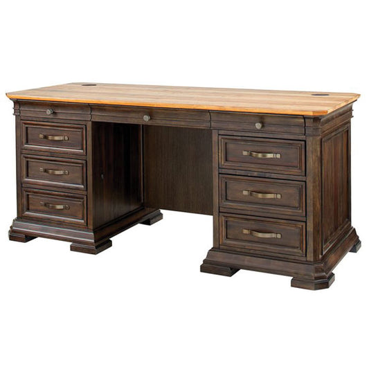 Westwood Collection Double Pedestal Desk - IMSA680 freeshipping - Barnhill Desk