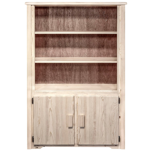 Homestead Collection Bookcase with Storage, Ready to Finish freeshipping - Barnhill Desk