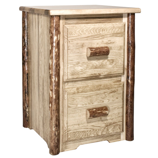 Glacier Country Collection 2 Drawer File Cabinet freeshipping - Barnhill Desk